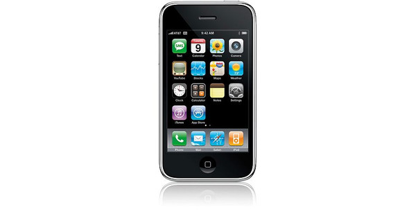 Apple iPhone 3G 8 GB Black Simlockvrij - Coolblue - 23.59u, morgen in huis