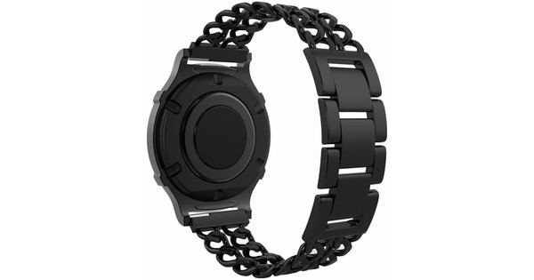 Just in Case Double Style RVS Polsband Samsung Gear S3 Zwart - Coolblue -  Voor 23.59u, morgen in huis