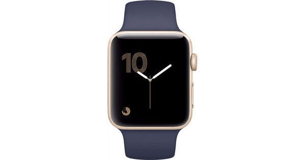 Apple watch gold hot sale midnight blue