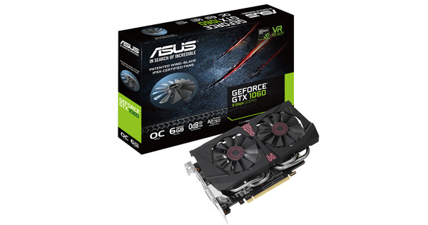 Asus GTX 1060 O6G 9Gbps