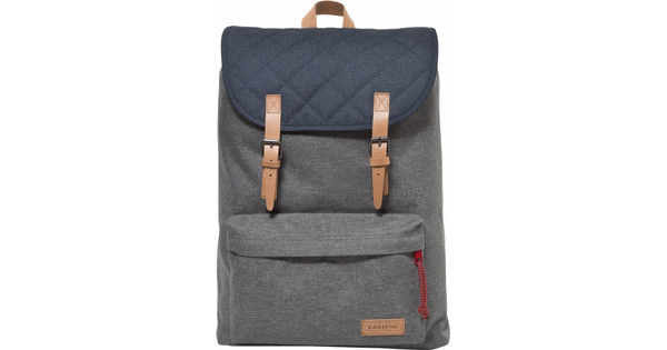 Eastpak London Quilt Grey Rugzakken Coolblue