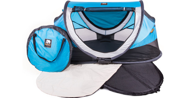 Deryan Travel Cot Peuter Luxe Blue - Coolblue - Voor 23.59u, morgen in