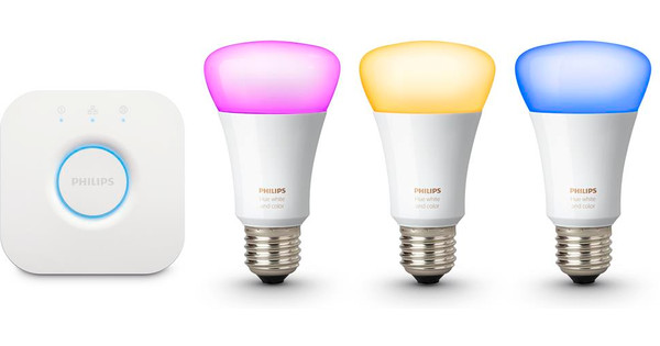 zwemmen Hallo moeilijk Philips Hue Starter Pack - Coolblue - Voor 23.59u, morgen in huis