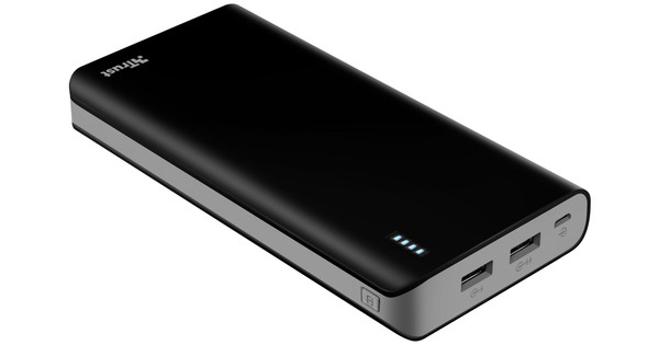 analyse Trouw Roest Trust Urban Primo Power bank 20,000mAh Black - Coolblue - Before 23:59,  delivered tomorrow