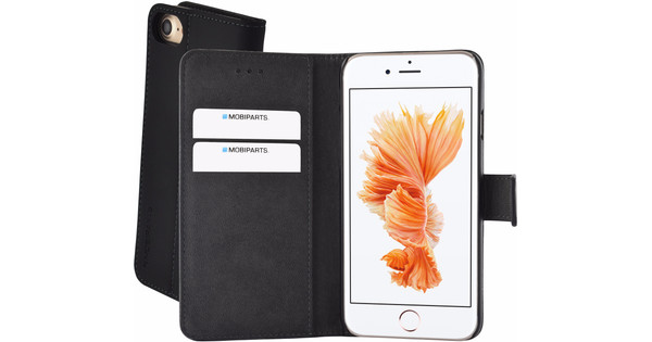 Mobiparts Wallet Case iPhone 7/8 Zwart - - Voor morgen in huis