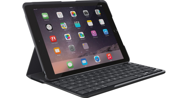 beetje Overzicht kleinhandel Logitech Apple iPad Slim Folio Toetsenbord Hoes QWERTY - Coolblue - Voor  23.59u, morgen in huis