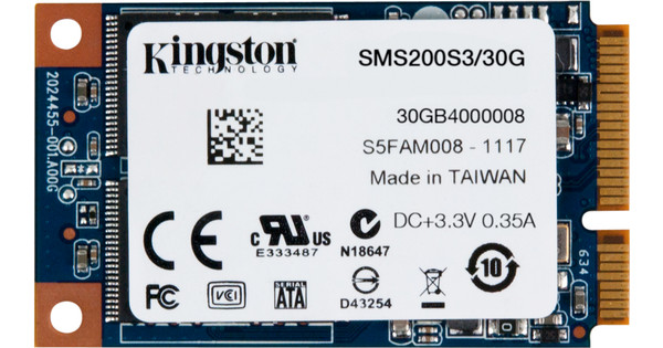 Kingston SSDNow mS200 30 GB mSATA