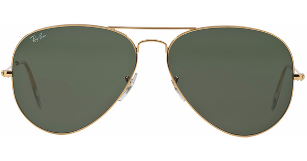 Ray-Ban Aviator RB3025/62 Gold / Grey Green - Coolblue - Voor 23.59u,  morgen in huis