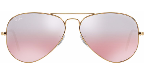 Ray ban best sale brown mirror pink