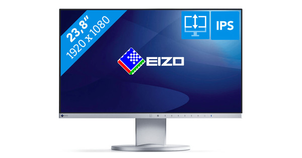 Eizo FlexScan EV2450-GY - Coolblue - Voor 23.59u, morgen in huis