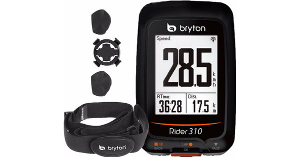 Bryton Rider 310 T Bundel - Coolblue - Voor 23.59u, morgen in huis