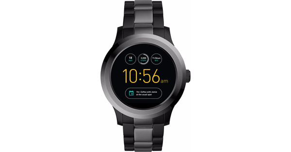 Fossil sales smartwatch gunmetal