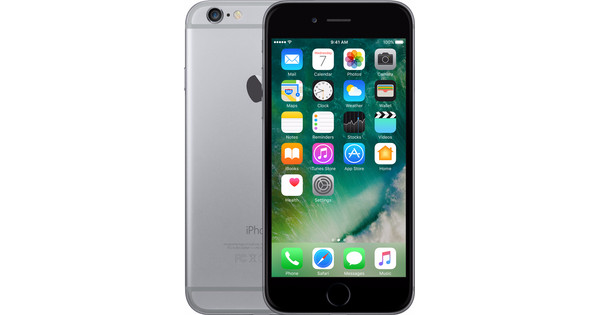 スマートフォン/携帯電話 スマートフォン本体 Apple iPhone 6 32GB Space Gray - Coolblue - Before 23:59 