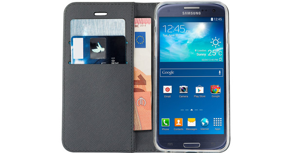 Verloren Vlek Kleren Azuri Wallet Magneet Samsung Galaxy S3 Neo Book Case Zwart - Coolblue -  Voor 23.59u, morgen in huis