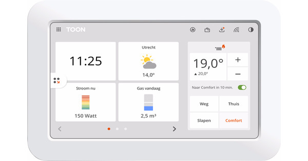 Toon thermostat including installation