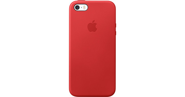 hoofdkussen Oproepen verkoudheid Apple iPhone 5/5s/SE Leather Case Rood - Coolblue - Voor 23.59u, morgen in  huis