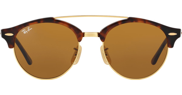 Ray-Ban Clubround RB4346 Shiny Red Havana - Coolblue - Voor 23.59u ...