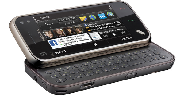 Terugspoelen kort Onderzoek Nokia N97 Mini Cherry Black QWERTY - Coolblue - Voor 23.59u, morgen in huis