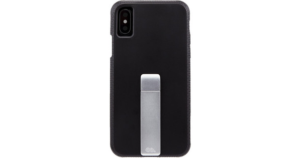 Case-Mate Tough Stand Apple iPhone X Back Cover Zwart