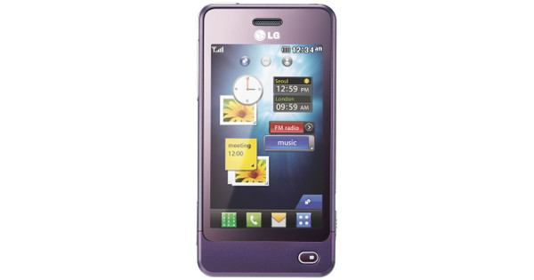LG POP GD510 Purple - Mobiele telefoons - Coolblue