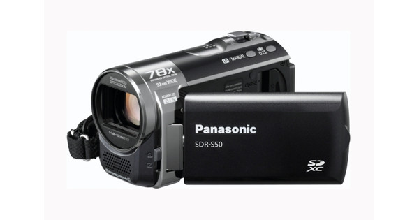 Panasonic SDR-S50 SD Camcorder Black