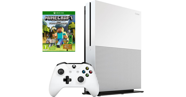 Xbox One S 500GB Console with Minecraft (Xbox One)