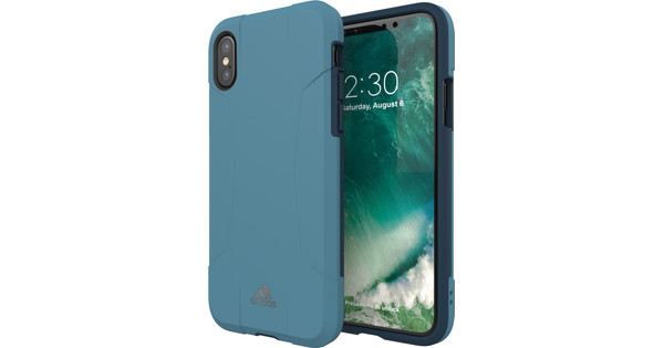 Adidas Sp Solo Apple Iphone X Back Cover Blue Coolblue Before 23 59 Delivered Tomorrow