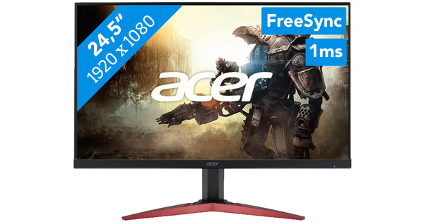 Acer Kg251qfbmidpx Coolblue Before 23 59 Delivered Tomorrow