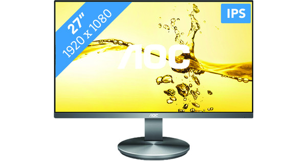 New AOC 24P1 24 LED 1920x1080 IPS Monitor HDMI Black, Monitors \ Screen  size \ 24 - 26,9 Monitors \ Brand \ AOC Monitors \ Monitor type \ LED monitors  Monitors \ Size in inches \ 21 - 22