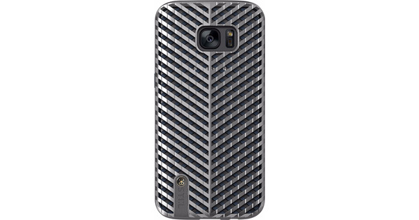 STI: L Kaiser Protective Samsung Galaxy S7 Edge Back Cover Silver - - Before 23:59, delivered tomorrow