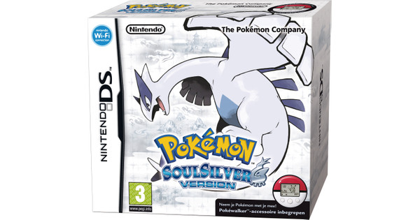 Pokemon soulsilver with store pokewalker