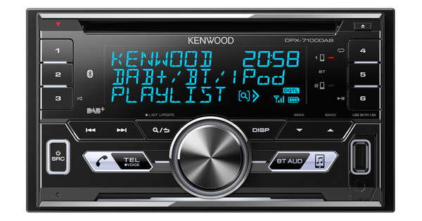 Kenwood DPX-7100DAB - Coolblue - Voor morgen in huis