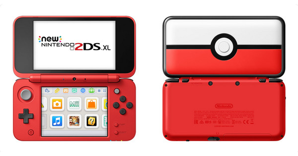 nintendo 2ds xl pokeball