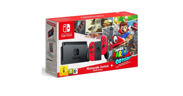 Mario odyssey sales switch bundle