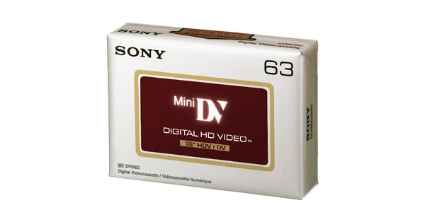 Sony DVM 63 HDV Mini-DV Tape