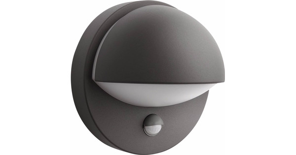 Philips June Wandlamp Antraciet met bewegingssensor - Coolblue - 23.59u, morgen in