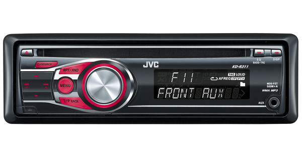JVC KD-R311 Autoradio - Coolblue - Voor 23.59u, morgen in huis