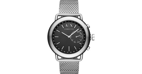 Armani exchange connected hot sale men's black hybrid smartwatch