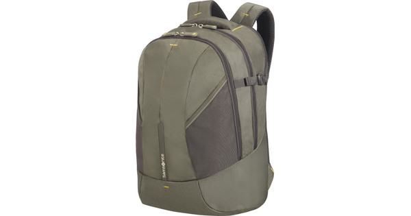 Samsonite 4Mation Laptop Backpack M Olive Yellow Coolblue Before 23 59 delivered tomorrow