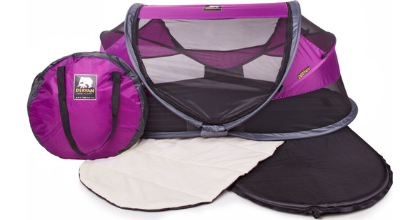 Deryan Travel Cot Luxe Purple Coolblue - Voor morgen in huis