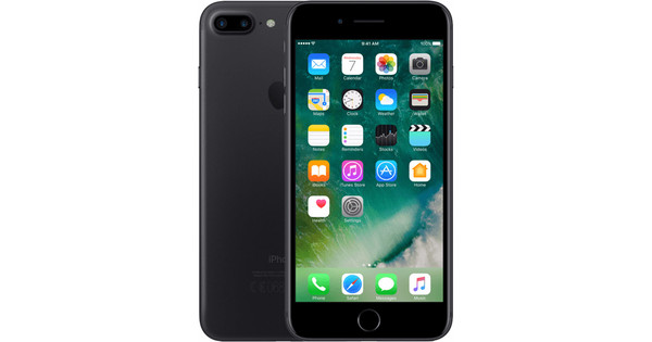 Apple Iphone 7 Plus 128gb Black Coolblue Before 23 59 Delivered Tomorrow