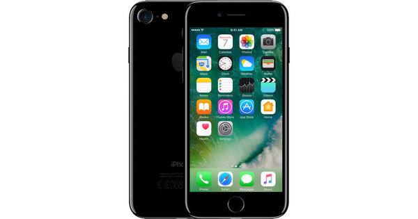 Accor martelen punch Apple iPhone 7 32 GB Jet Black - Coolblue - Voor 23.59u, morgen in huis