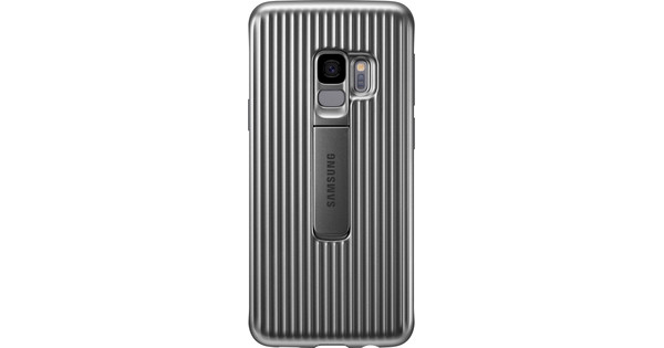 levering scheerapparaat heuvel Samsung Galaxy S9 Protect Stand Cover Zilver - Coolblue - Voor 23.59u,  morgen in huis