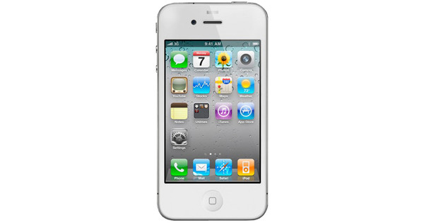 Tact leeuwerik speelgoed Apple iPhone 4 8 GB Wit (certified pre-owned) - Coolblue - Voor 23.59u,  morgen in huis