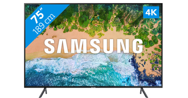 Samsung UE75NU7100 - Coolblue - Voor 23.59u, morgen in huis
