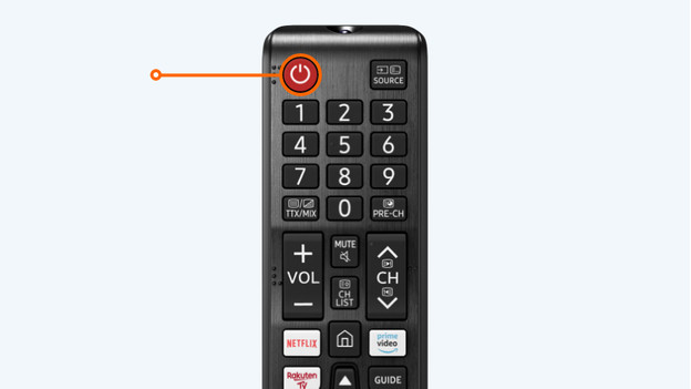 Zet de tv uit en aan