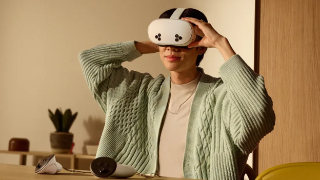 Meta Quest 3s in gebruik