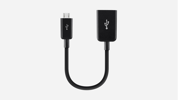 USB OTG Cable (MicroUSB to USB A Socket)