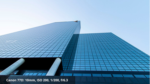 Create an angle of view