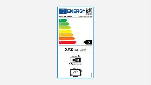 TV with low energy consumption